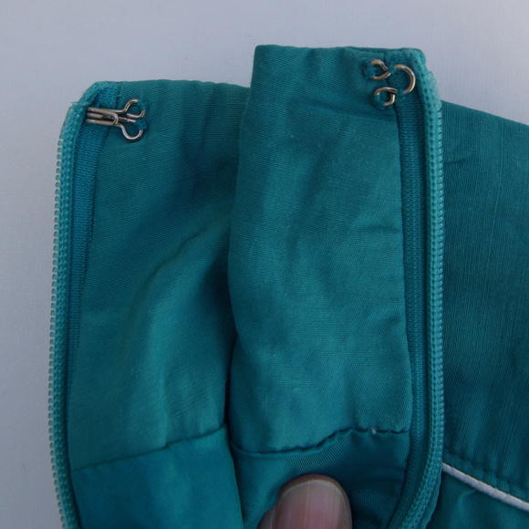 Elle A-Line Skirt - Blue with White Embroidery - Picture 8 of 8